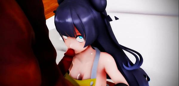  191130 [MMD]XXX Light Cruiser Demon Training